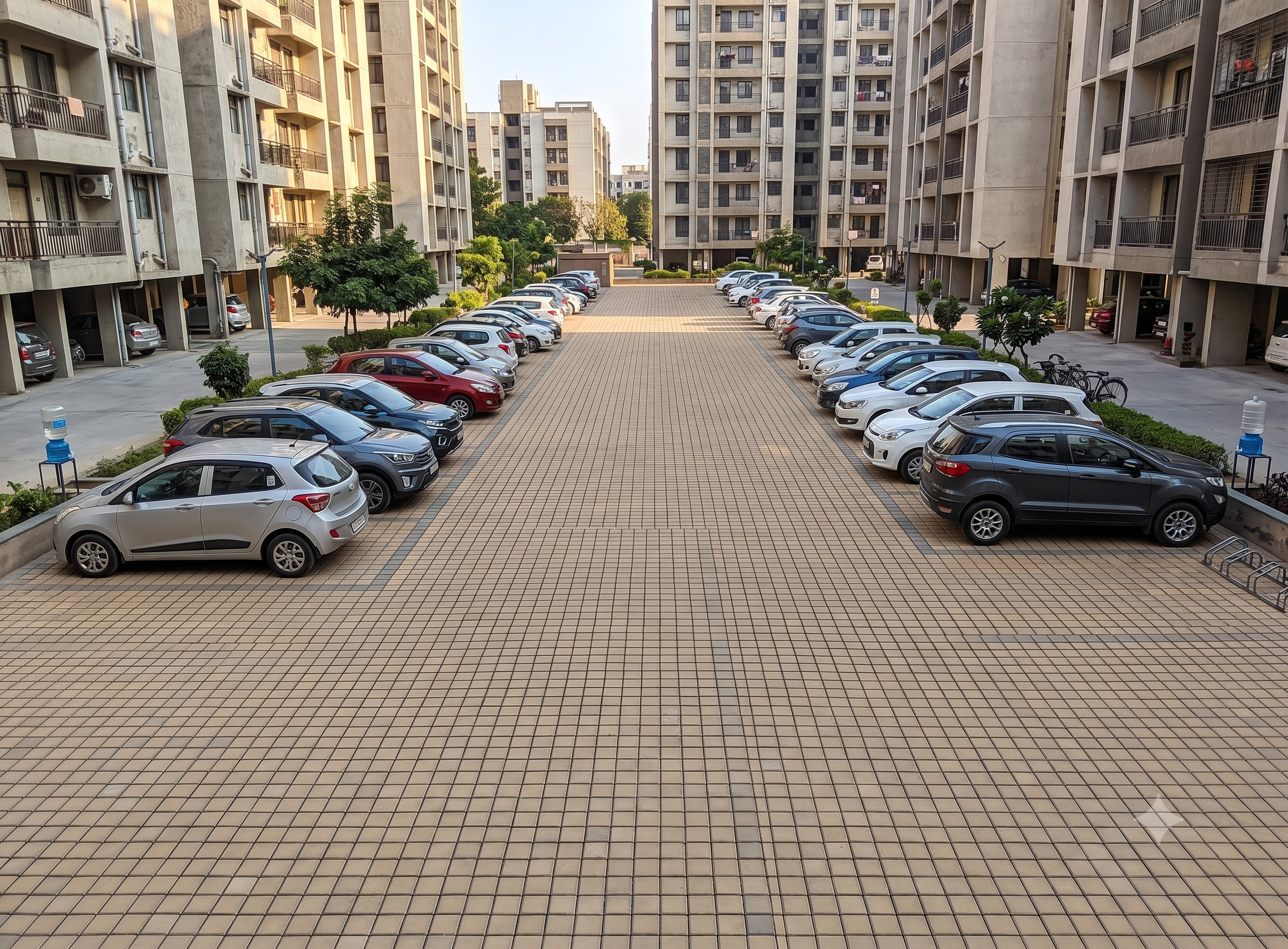 Residential Parking Row